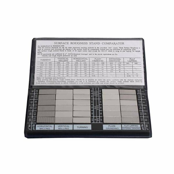 Asimeto 30 Specimen Asimeto Surface Roughness Standards Set 7506010